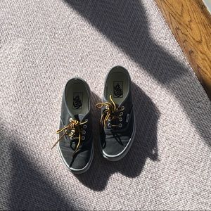 EUC Vans for J Crew canvas authentic sneakers